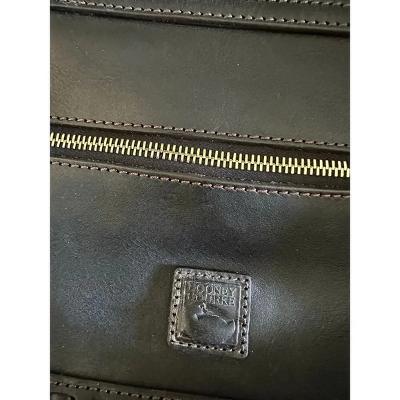 Dooney & Bourke Florentine Leather Satchel Handbag - Picture 5 of 15